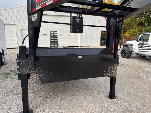 Dual Leg Hydraulic Trailer Jacks 24,000 lbs (Single Pump)