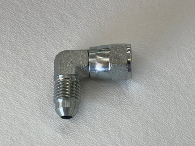 Hydraulic Elbow 90 Degree with Swivel 1/4 inch
