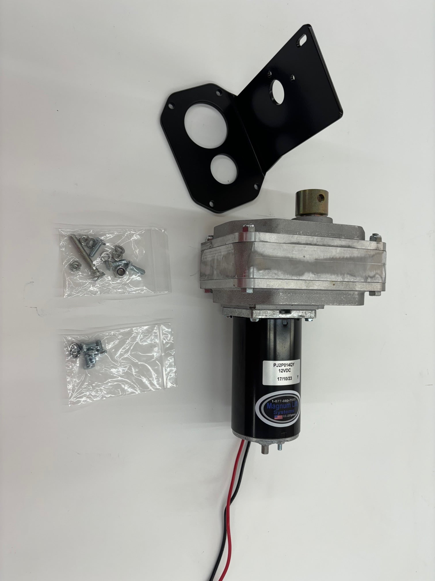 Single Speed Electric Trailer Jack Conversion Kit